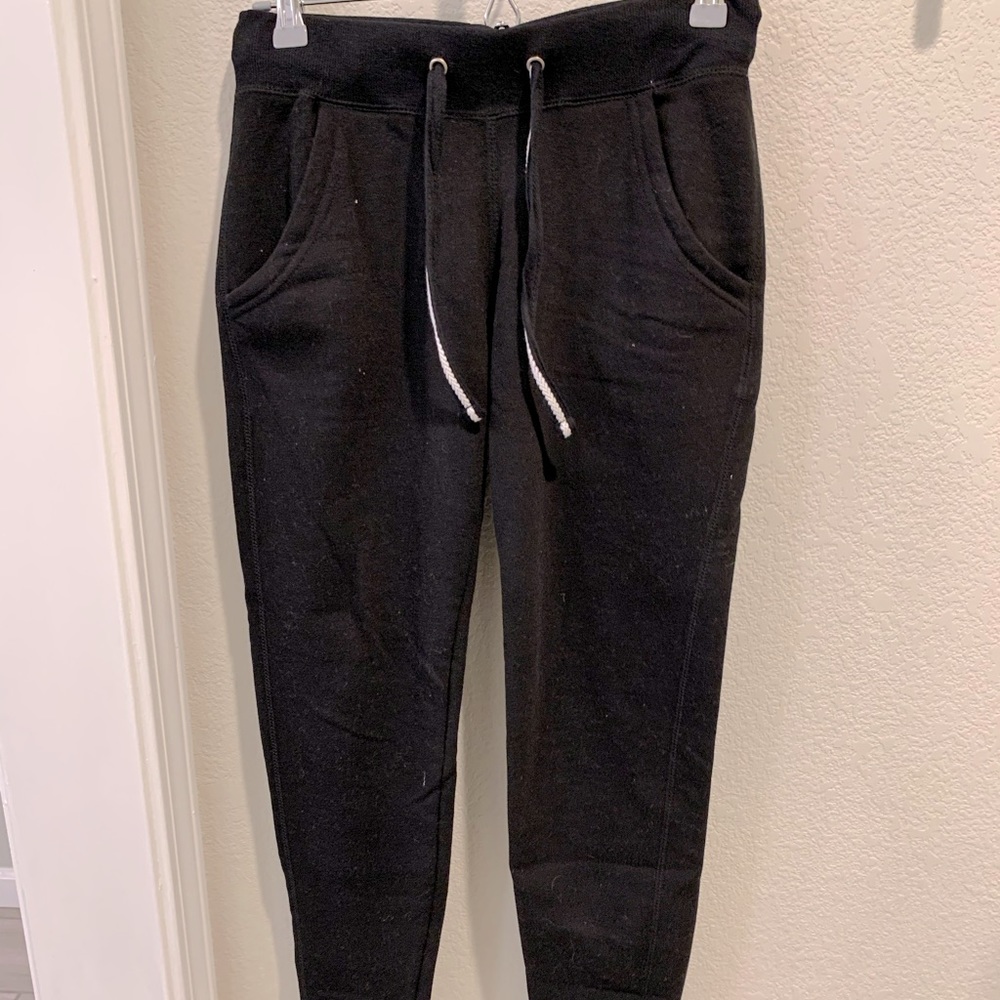 Black Jogger Sweatpants